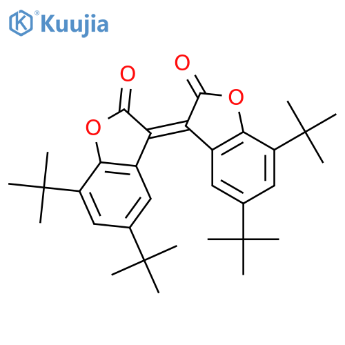 2(3H)-Benzofuranone,3-[5,7-bis(1,1-dimethylethyl)-2-oxo-3(2H)-benzofuranylidene]-5,7-bis(1,1-dimethylethyl)-,(3E)- structure