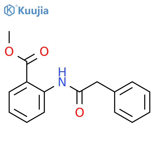 Methyl 2-(2-Phenylacetamido)benzoate structure