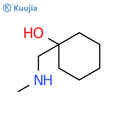 1-[(methylamino)methyl]cyclohexan-1-ol structure