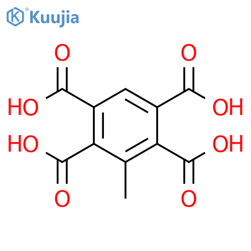 1,2,4,5-Benzenetetracarboxylic acid, 3-methyl- structure