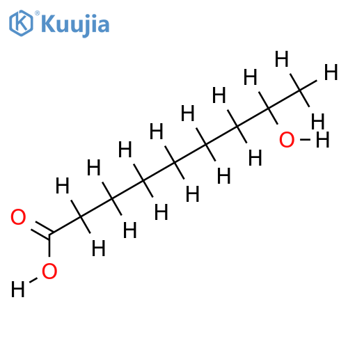 8-Hydroxynonanoic Acid structure