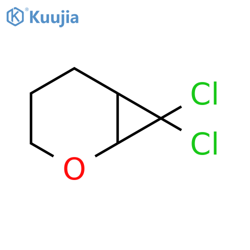 2-Oxabicyclo[4.1.0]heptane, 7,7-dichloro- structure