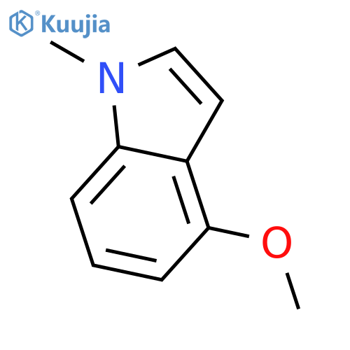 4-Methoxy-1-methyl-1H-indole structure