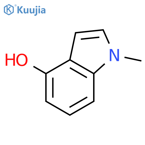 1-Methyl-1H-indol-4-OL structure