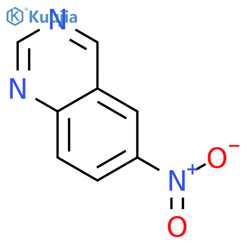 Quinazoline, 6-nitro- structure