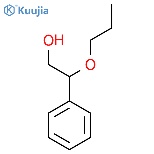 2-Phenyl-2-propoxyethanol structure