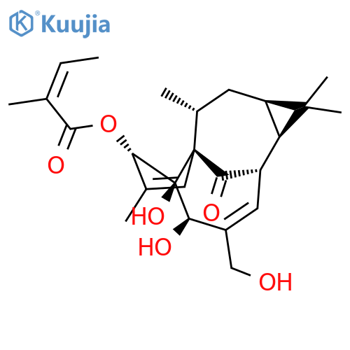 Ingenol Mebutate structure