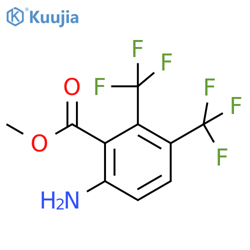 Methyl 5,6-bis(trifluoromethyl)anthranilate structure