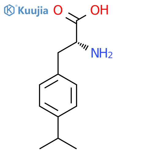 D-Phenylalanine,4-(1-methylethyl)- structure