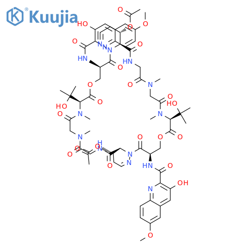 Luzopeptin A structure