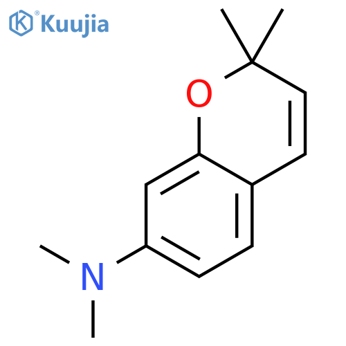 2H-1-Benzopyran-7-amine, N,N,2,2-tetramethyl- structure