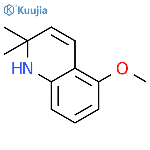 Quinoline,1,2-dihydro-5-methoxy-2,2-dimethyl- structure