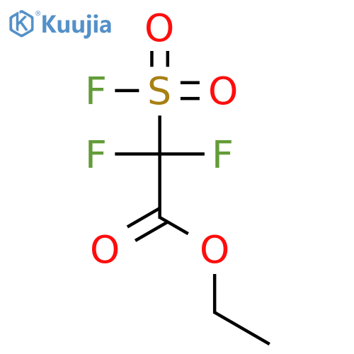 ACETIC ACID, DIFLUORO(FLUOROSULFONYL)-, ETHYL ESTER structure