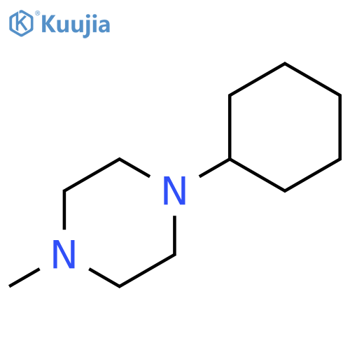 1-cyclohexyl-4-methyl-Piperazine structure