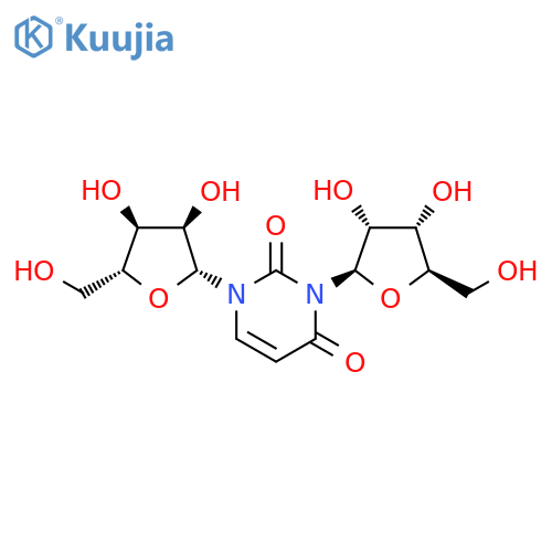 3-β-D-Ribofuranosyluridine structure