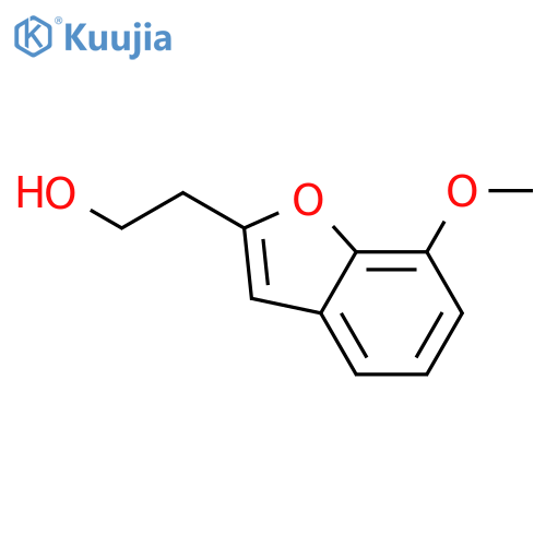 2-(7-methoxy-1-benzofuran-3-yl)ethan-1-ol structure