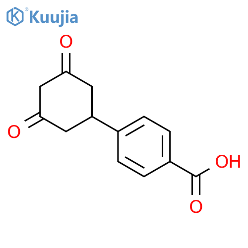 4-(3,5-Dioxocyclohexyl)benzoic acid structure