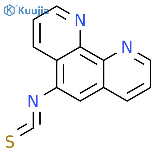 1,10-Phenanthroline,5-isothiocyanato- structure