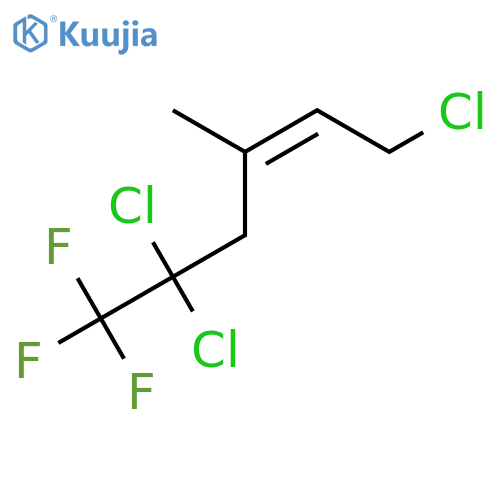 2-Hexene, 1,5,5-trichloro-6,6,6-trifluoro-3-methyl-, (Z)- structure