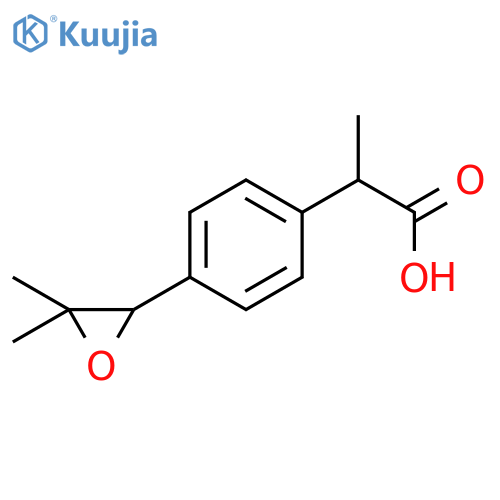 2-p-(2-Methyl-1,2-epoxypropyl)phenylpropionic Acid structure