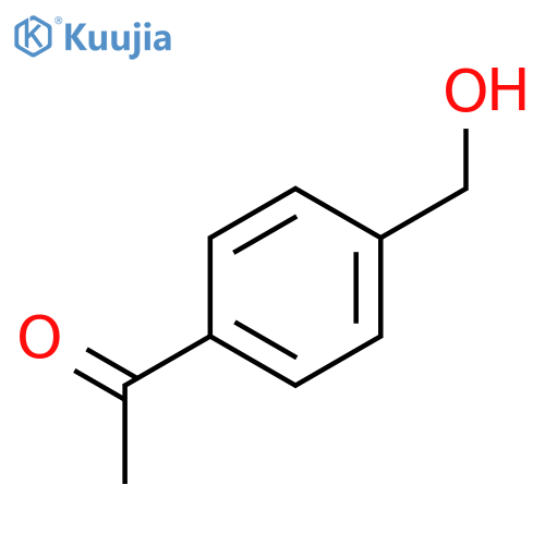 1-(4-(Hydroxymethyl)phenyl)ethanone structure