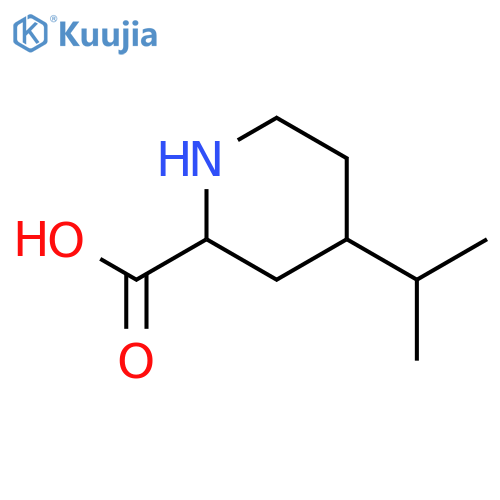 2-Piperidinecarboxylicacid, 4-(1-methylethyl)-, (2S,4S)- structure