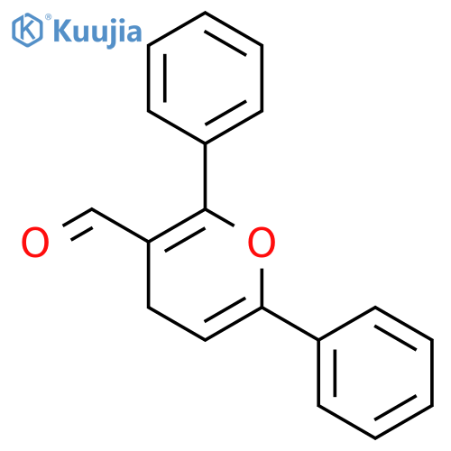 4H-PYRAN-3-CARBOXALDEHYDE, 2,6-DIPHENYL- structure