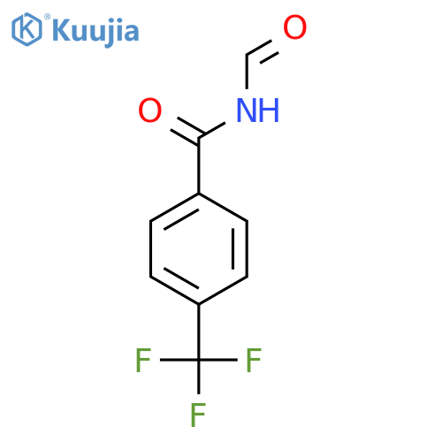 BENZAMIDE, N-FORMYL-4-(TRIFLUOROMETHYL)- structure