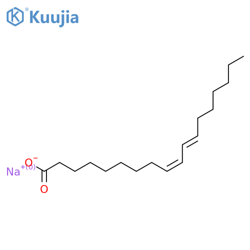Sodium;(9Z,11E)-octadeca-9,11-dienoate structure