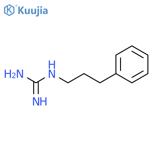 N-(3-Phenylpropyl)guanidine structure