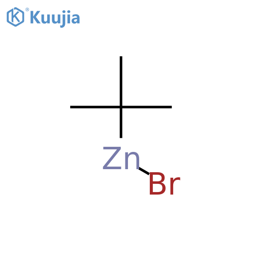 tert-Butylzinc bromide, 0.50 M in THF structure