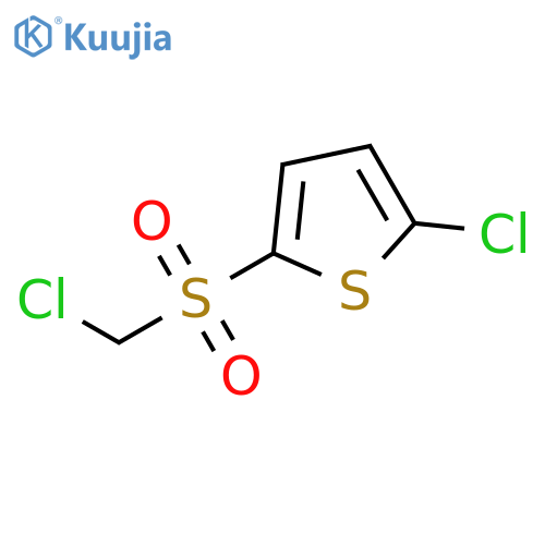 2-chloro-5-chloromethanesulfonylthiophene structure