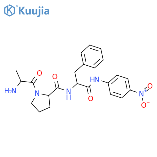 L-Phenylalaninamide, L-alanyl-L-prolyl-N-(4-nitrophenyl)- structure