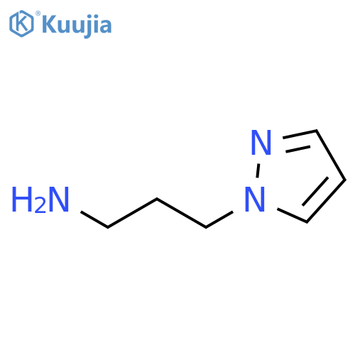 3-(1H-Pyrazol-1-yl)propan-1-amine structure