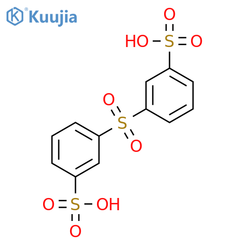 Benzenesulfonic acid, 3,3'-sulfonylbis- structure