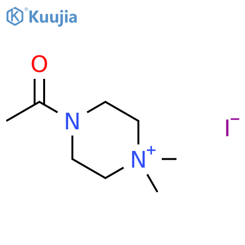 4-Acetyl-1,1-dimethylpiperazinium Iodide structure