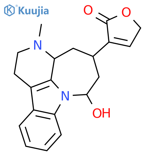 3-[(3aS,5R,7S)-7-hydroxy-3-methyl-1,2,3,3a,4,5,6,7-octahydro-3,7a-diazacyclohepta[1,2,3-jk]fluoren-5-yl]furan-2(5H)-one structure