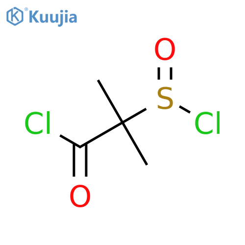 2-Methyl-2-sulfinopropanoyl chloride structure