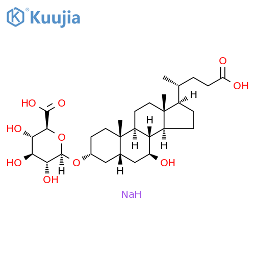 Ursodeoxycholic Acid-3-O-b-D-glucuronide Disodium Salt structure