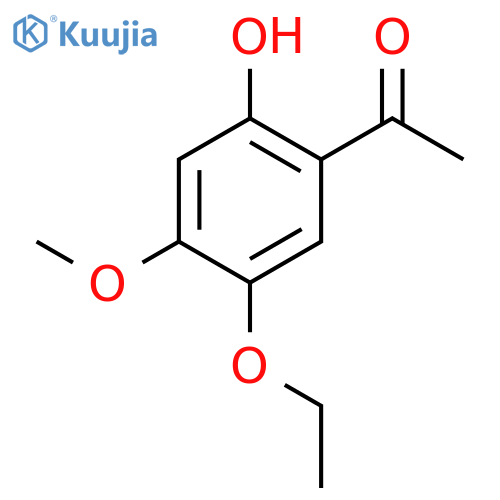 Ethanone, 1-(5-ethoxy-2-hydroxy-4-methoxyphenyl)- structure