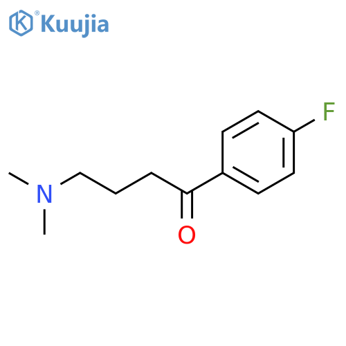 1-BUTANONE, 4-(DIMETHYLAMINO)-1-(4-FLUOROPHENYL)- structure