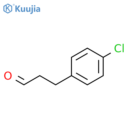 3-(4-Chlorophenyl)propanal structure