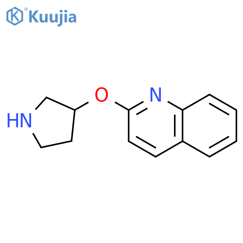 2-(pyrrolidin-3-yloxy)quinoline structure