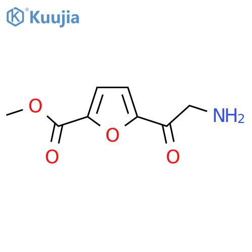 methyl 5-(2-aminoacetyl)furan-2-carboxylate structure