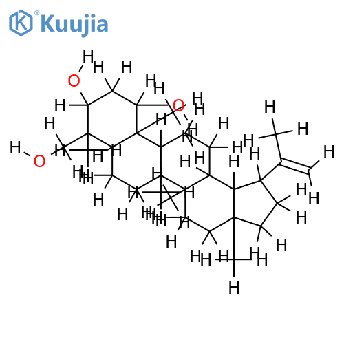 (1-alpha,3-alpha)-form-20(29)-Lupene-1,2,23-triol structure