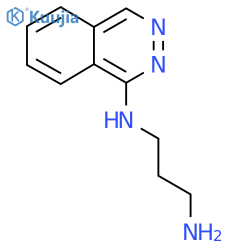 N1-(phthalazin-1-yl)propane-1,3-diamine structure