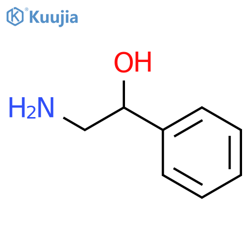 2-amino-1-phenylethan-1-ol structure