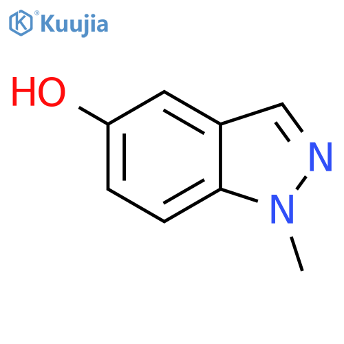 1-Methyl-1H-indazol-5-ol structure