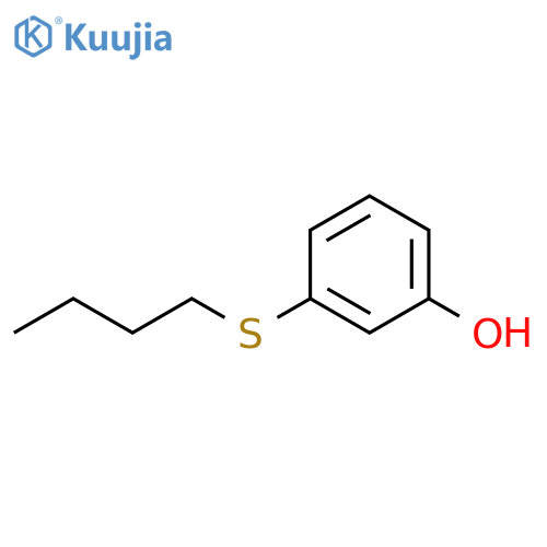 3-(Butylsulfanyl)phenol structure