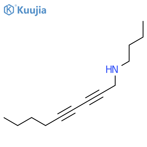 2,4-Nonadiyn-1-amine, N-butyl- structure